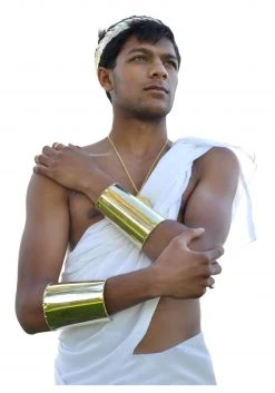 Western Fashion Gold Roman Cuffs