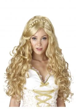 California Costume Collection Golden Goddess Wig