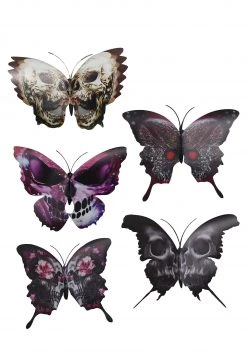Sunstar Industries Gothic 4 Inch Butterfly 5 Pack Clip Set