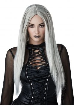 California Costume Collection Gothic Grey Womens Wig