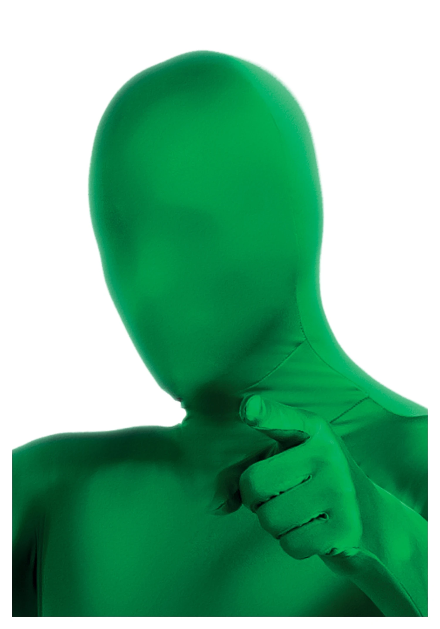 Rubies Costume Co. Inc Green 2nd Skin Mask 1 Rubies Costume Co. Inc Green 2nd Skin Mask
