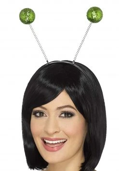 Smiffys Green Glitter Ball Alien Boppers