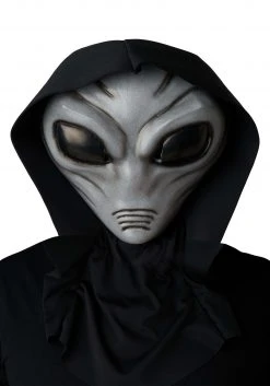 California Costume Collection Grey Alien Light Up Mask For Adults