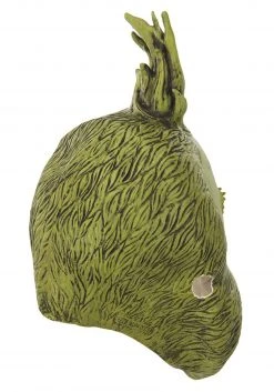 Elope Deluxe Grinch Mask -Cheap Halloween Store grinch deluxe mask alt 2
