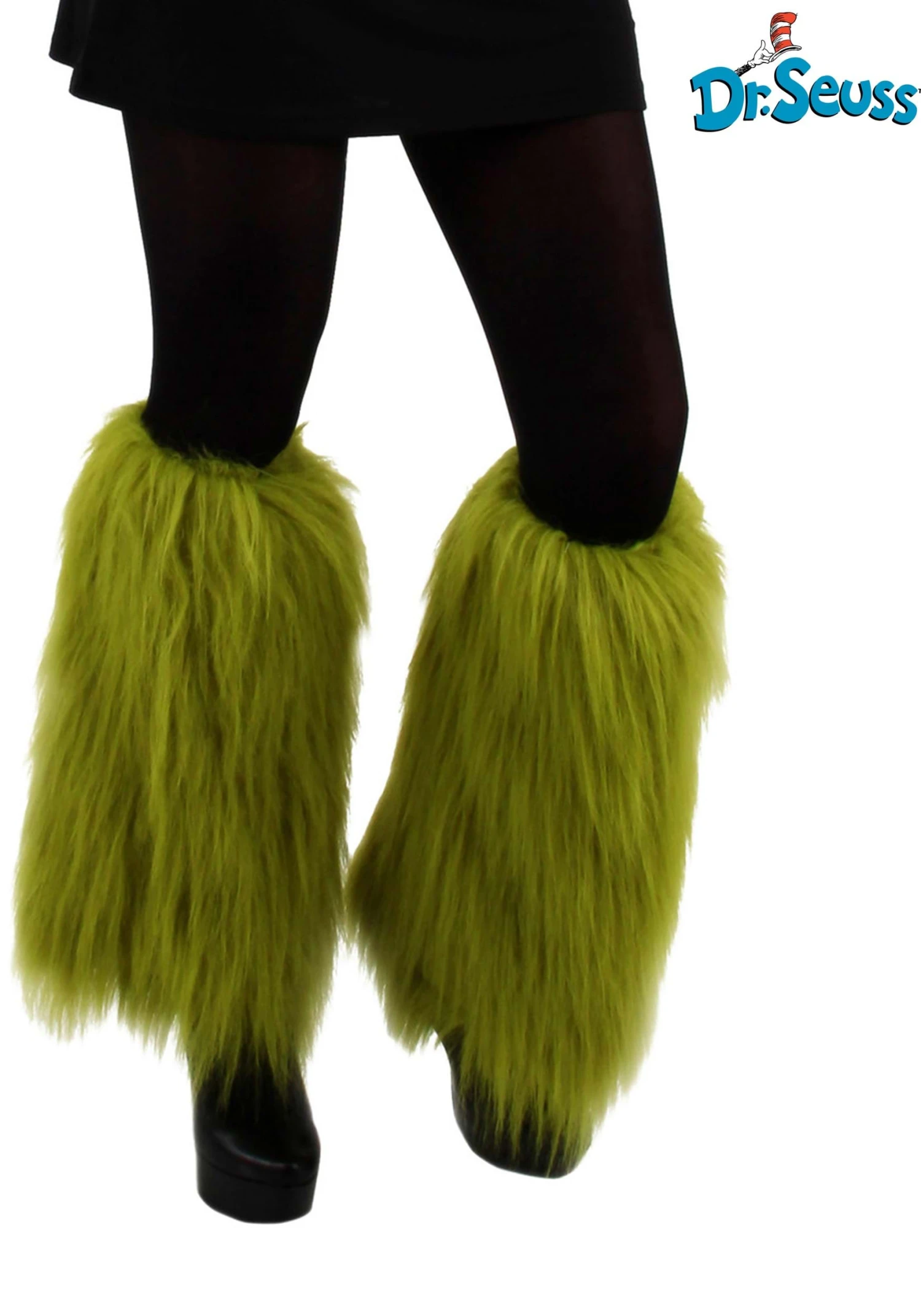 Elope Grinch Fuzzy Leg Warmers 1 Elope Grinch Fuzzy Leg Warmers