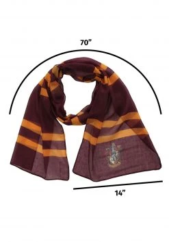 Elope Hogwarts Gryffindor Lightweight Scarf -Cheap Halloween Store gryffindor lightweight scarf alt 2