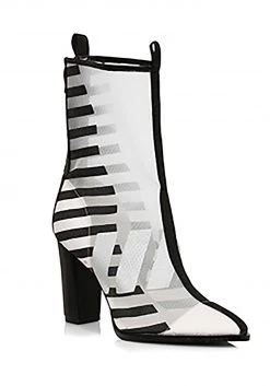 Ellie Harley Mesh Ankle Boots For Women