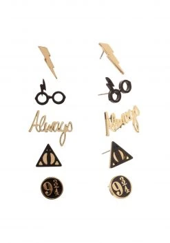 Bioworld Merchandising / Independent Sales Harry Potter 5-pk Earring Set