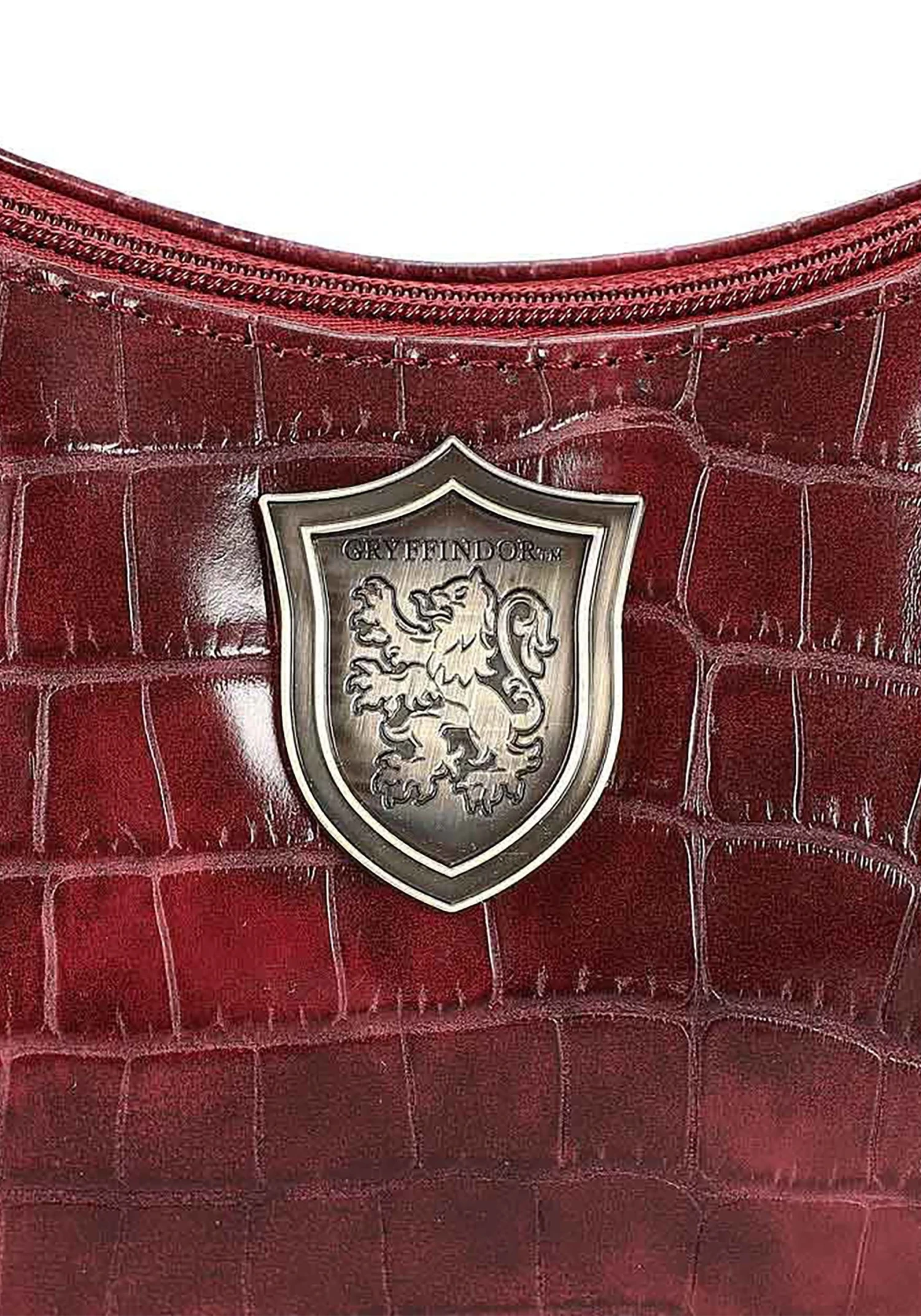 Bioworld Merchandising / Independent Sales Harry Potter Gryffindor Metal Badge Shoulder Bag 5 Bioworld Merchandising / Independent Sales Harry Potter Gryffindor Metal Badge Shoulder Bag - Image 5