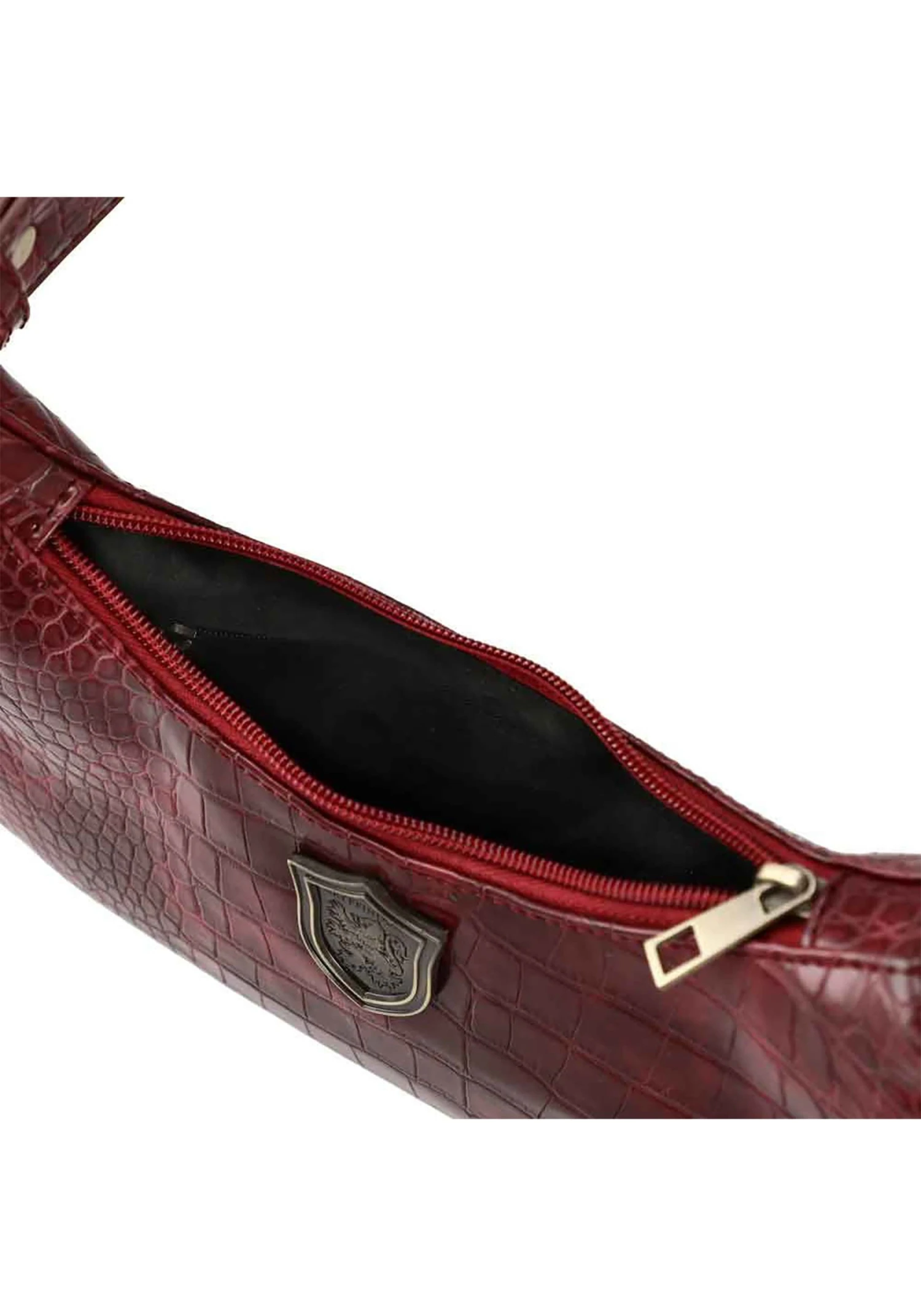 Bioworld Merchandising / Independent Sales Harry Potter Gryffindor Metal Badge Shoulder Bag 6 Bioworld Merchandising / Independent Sales Harry Potter Gryffindor Metal Badge Shoulder Bag - Image 6