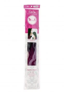 Westbay, Inc Heat Stylable Clip In Plum Nite 22" Hair Extension
