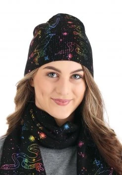 Elope Hogwarts House Emblem Constellations-Knit Hat 8 Elope Hogwarts House Emblem Constellations-Knit Hat -Cheap Halloween Store hogwarts house emblem constellation knit hat alt 3