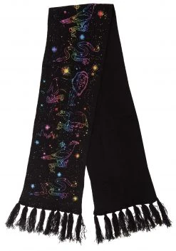 Elope Knit Scarf Hogwarts House Emblem Constellations -Cheap Halloween Store hogwarts house emblem constellations knit scarf alt 4