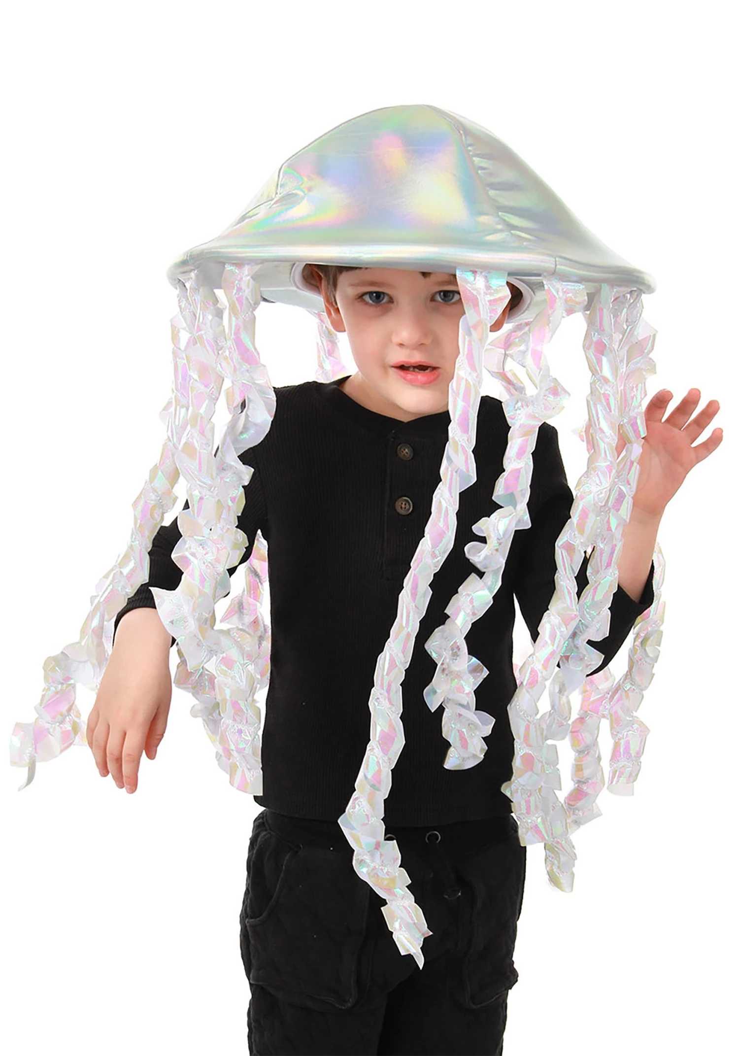 Elope Holographic Jellyfish Soft Hat 2 Elope Holographic Jellyfish Soft Hat - Image 2