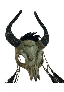 KBW Horned Skull Mask For Adults