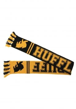 Elope Hufflepuff Reversible Winter Knit Scarf -Cheap Halloween Store hufflepuff reversible knit scarf alt 2