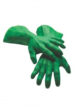 Rubies Costume Co. Inc Hulk Hands Deluxe Latex Gloves For Adults