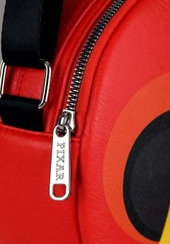 Buckle-Down Disney Incredibles Logo Round Crossbody Bag -Cheap Halloween Store incredibles logo round crossbody bag alt 2