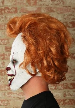 Rubies Costume Co. Inc IT Movie Pennywise Deluxe Adult Mask -Cheap Halloween Store it movie pennywise deluxe adult mask 3