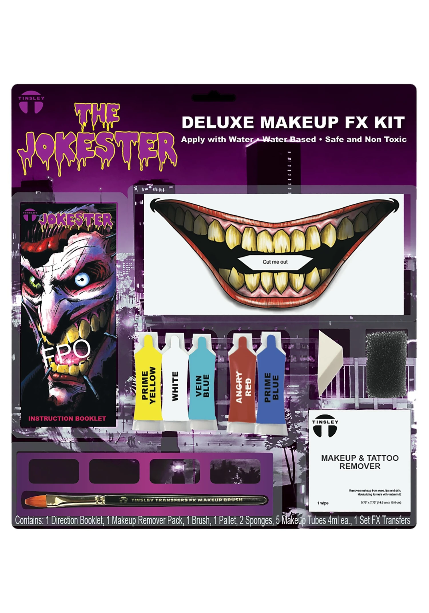 Tinsley Transfers Jokester Makeup And Tattoo Kit 1 Tinsley Transfers Jokester Makeup And Tattoo Kit