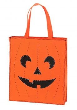 BigWan Apparel Co. Joking Jack-o-Lantern Treat Or Treat Bag