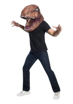 Rubies Costume Co. Inc Adult Jurassic World Inflatable T-Rex Head