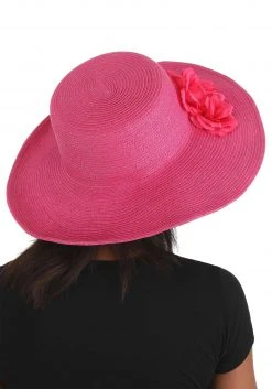 Elope Women's Kentucky Derby Pink Hat -Cheap Halloween Store kentucky derby ladies hat alt 3
