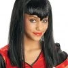 Rubies Costume Co. Inc Kid's Black Glitter Vampire Wig