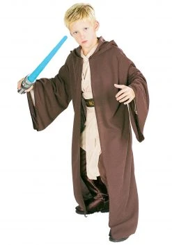 Rubies Costume Co. Inc Kids Deluxe Jedi Robe Costume