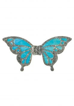 Rubies Costume Co. Inc Kids Silver Glitter Iridescent Butterfly Wings
