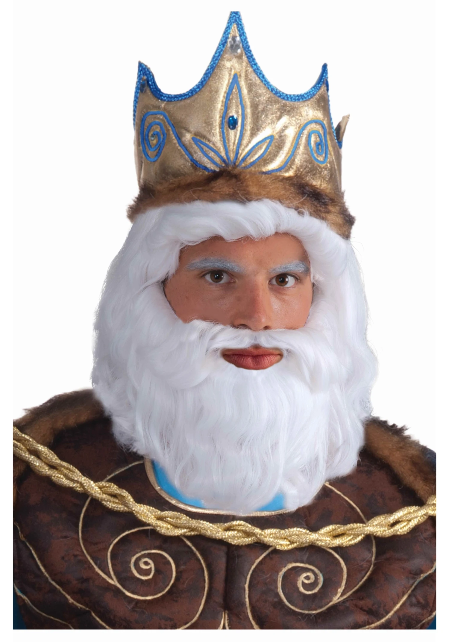 Forum Novelties, Inc King Neptune Wig 1 Forum Novelties, Inc King Neptune Wig