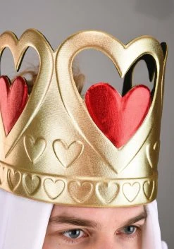 Elope King Of Hearts Costume Crown -Cheap Halloween Store king of hearts crown alt 2