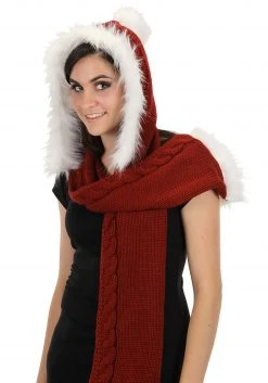 Elope Santa Hood Knitted