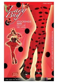 Forum Novelties, Inc Lady Bug Stockings