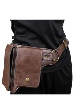 H.M. Smallwares Leatherlike Pouch And Belt