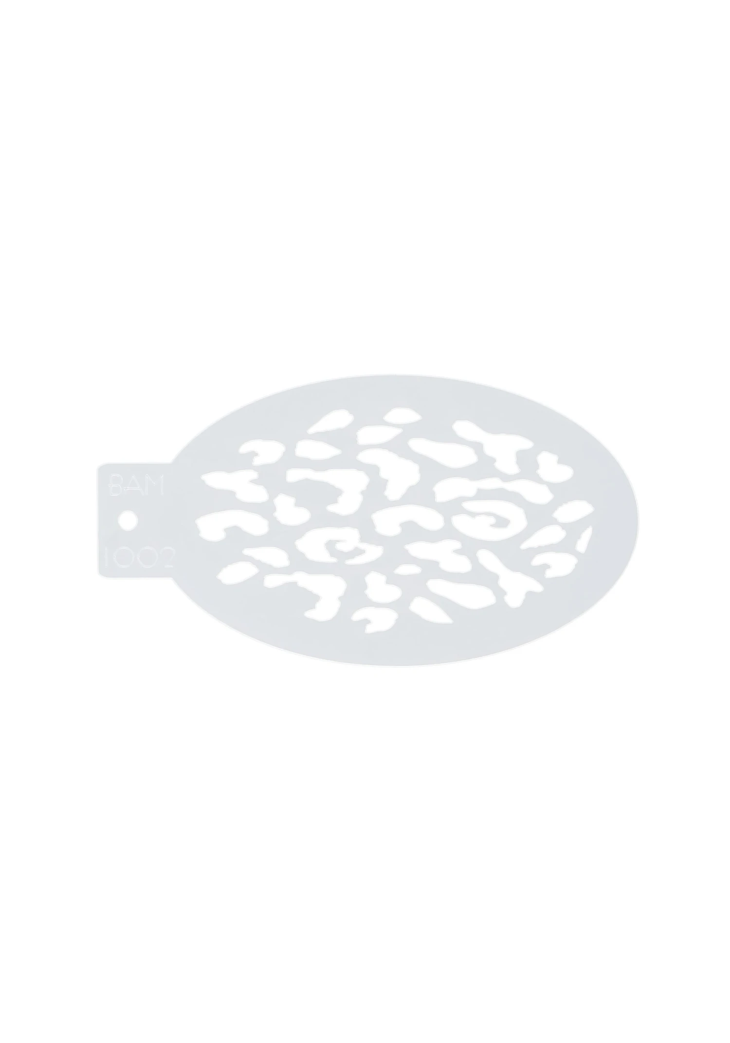 Graftobian Leopard Makeup Stencil 1 Graftobian Leopard Makeup Stencil