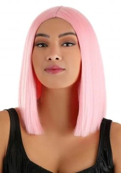 Partytime Wig Light Pink Women's Long Bob Wig