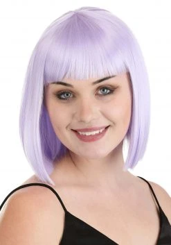 Partytime Wig Light Purple Bob Wig For Women