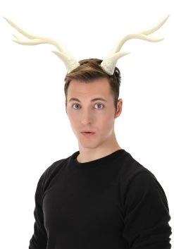 Elope White Light-Up Deer Antlers LumenHorns