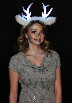 Elope White Light-Up Deer Antlers LumenHorns Headband