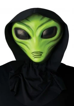 California Costume Collection Light Up Green Alien Costume Mask