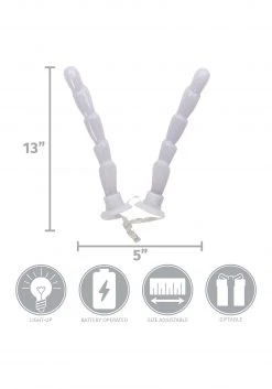 Elope Light-Up Insect Antennae | LumenHorns -Cheap Halloween Store light up insect antennae lumenhorns alt 4