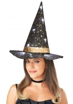 Seasons (HK) Ltd. Light Up Twilight Witch Hat For Women