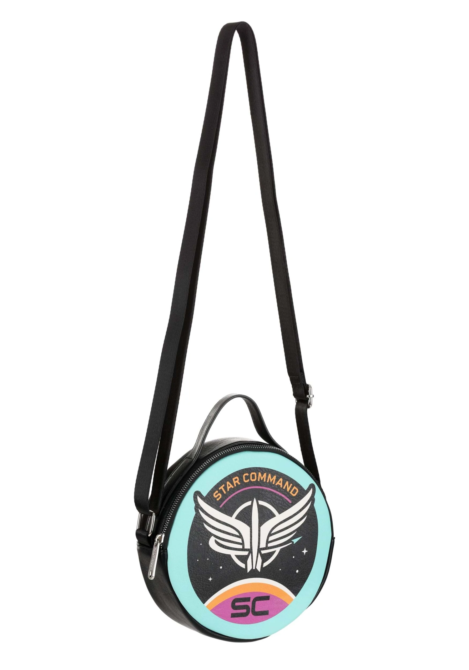 Buckle-Down Lightyear Star Command Round Crossbody Bag 1 Buckle-Down Lightyear Star Command Round Crossbody Bag