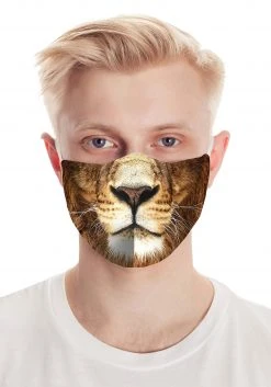 Creative Apparel Lion Realistic Face Mask