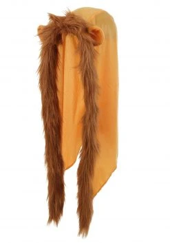 Elope Furry Lion Hood -Cheap Halloween Store lion plush hood alt 4