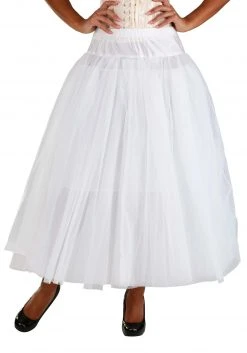 Fun Costumes Full Length Long White Petticoat