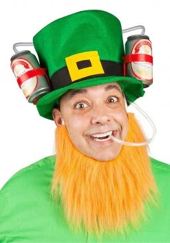 Big Mouth Inc The Lucky Leprechaun St. Patrick's Drinking Hat -Cheap Halloween Store lucky leprechaun st patricks drinking hat 3