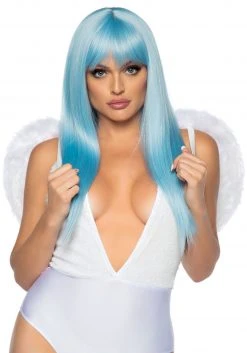 Leg Avenue Marabou Trimmed Feather Angel Wings