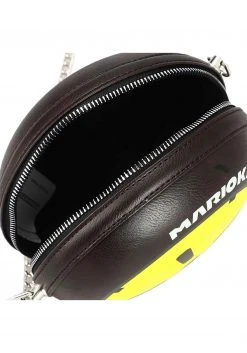 Bioworld Merchandising / Independent Sales Mario Kart Molded Wheel Women's Crossbody Handbag -Cheap Halloween Store mario kart molded wheel crossbody handbag alt 5